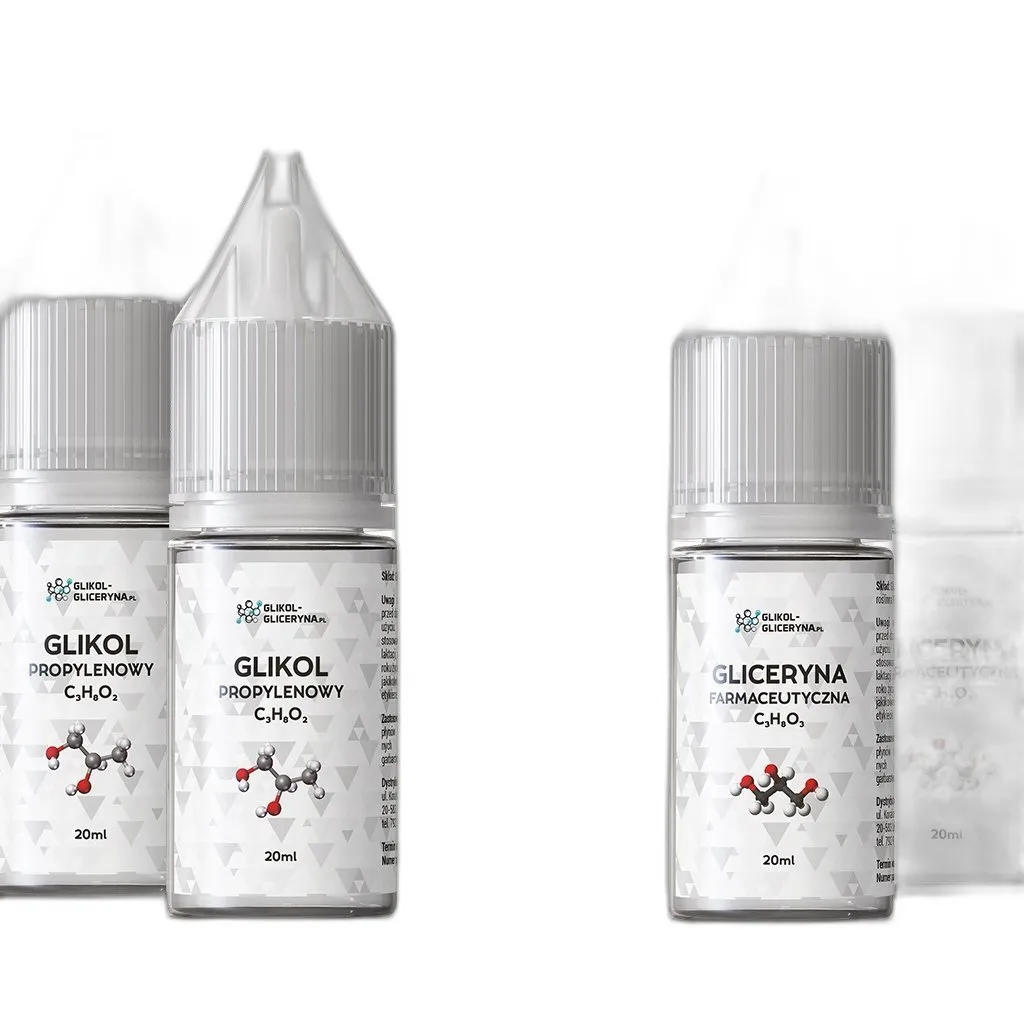 gliceryna i glikol propylenowy do e-papierosów — zdjęcie produktu