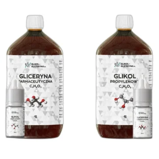 zestaw gliceryny i glikolu propylenowego — zdjęcie produktu