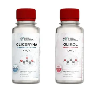 zestaw gliceryny i glikolu propylowego — zdjęcie produktu